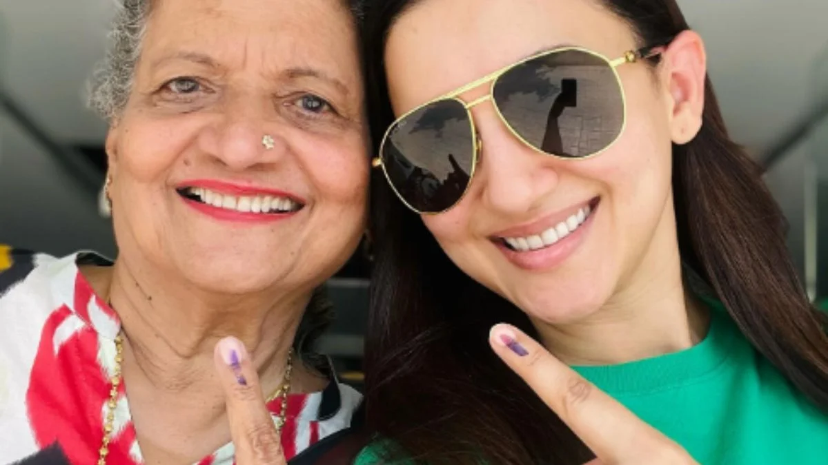 Gauahar Khan, Did she fail to vote? Then 2-faced anger so she raged out  from Polling booth - TALASH TIME