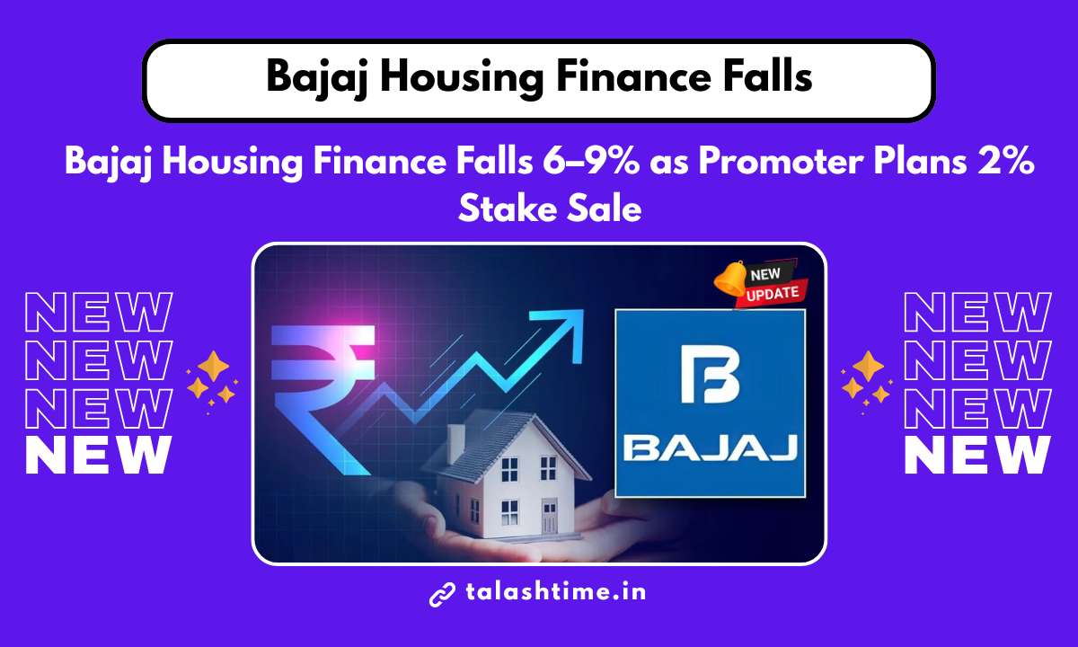 Bajaj Housing Finance Falls