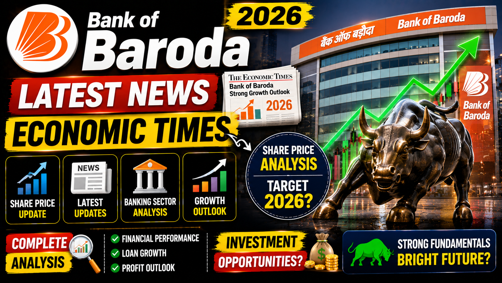 Bank of Baroda News Economic Times