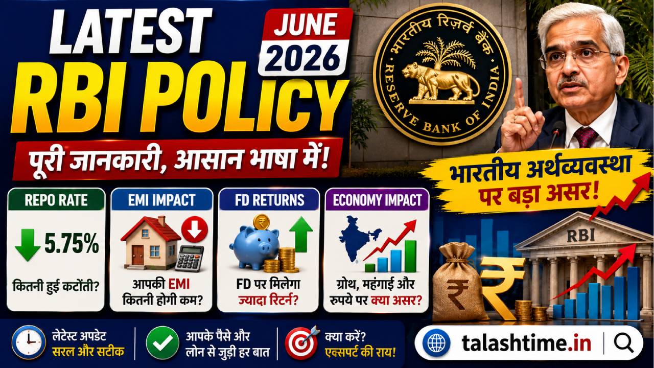 Latest RBI Policy June 2026
